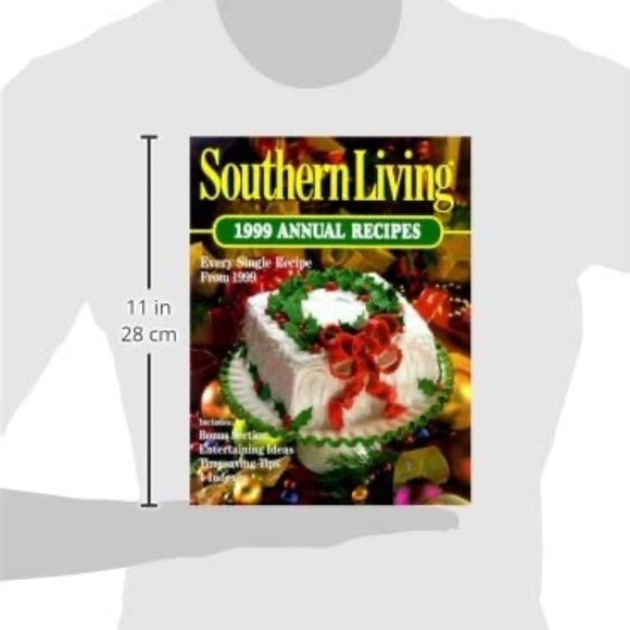 Southern Living 1999 CHRISTMAS 🎄Annual Recipes by Oxmoor House 366 Pages - Picture 2 of 3